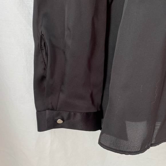 Women's Black Blouse Size: Large - Picture 5 of 10